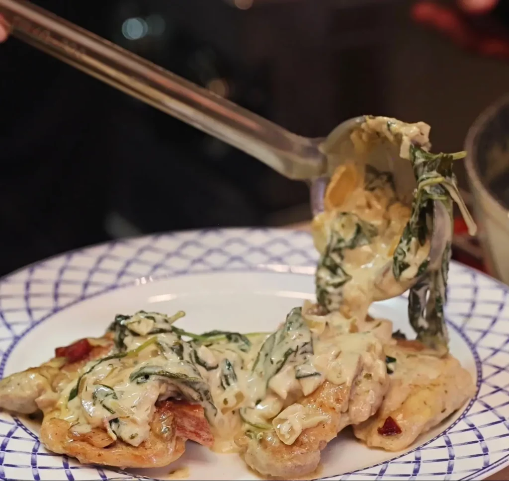 Easy Bacon Mustard Chicken in Cream Sauce