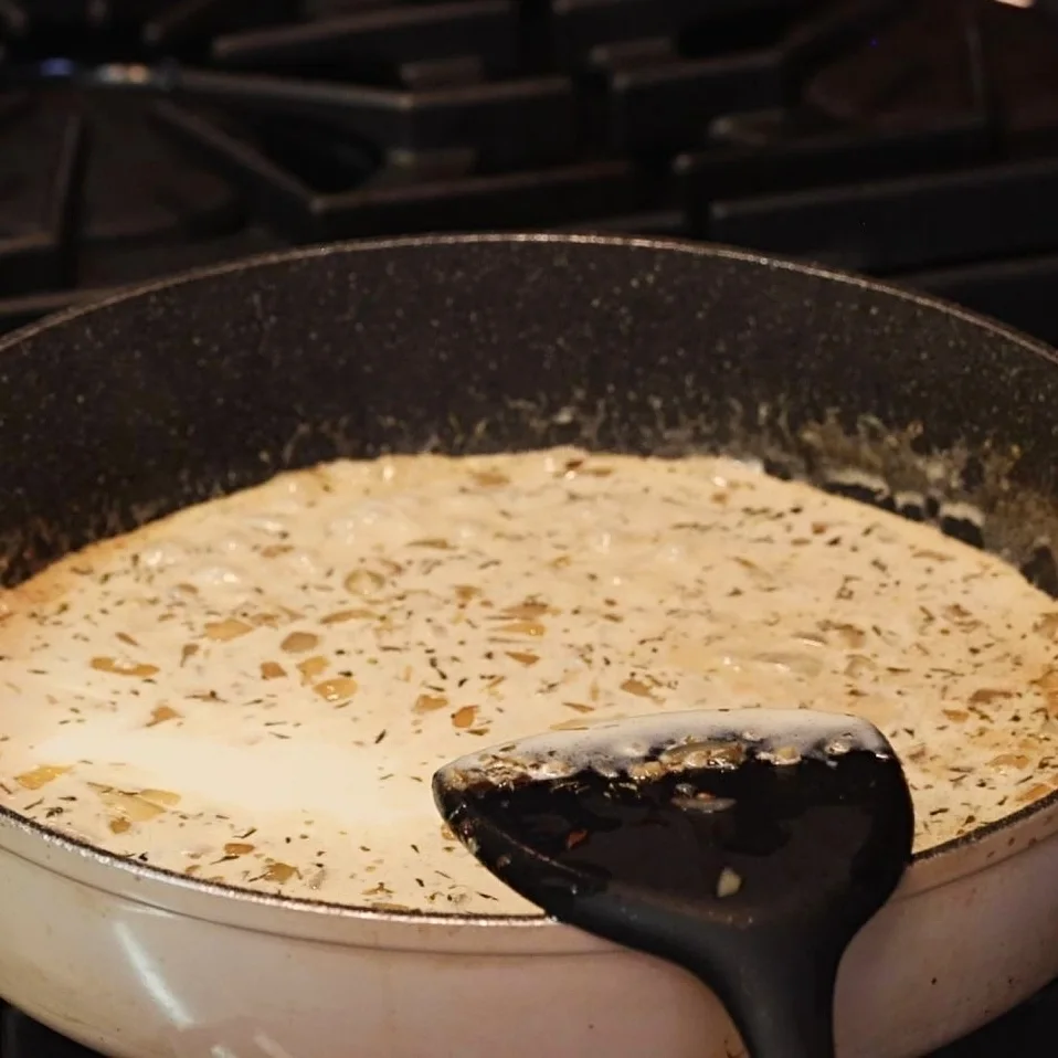 Easy Bacon Mustard Chicken in Cream Sauce