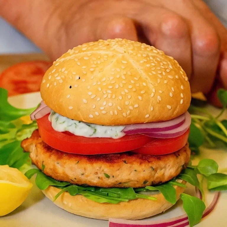 Burgers de Saumon Maison