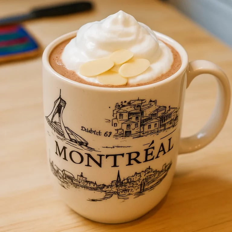 Chocolat chaud aux amandes