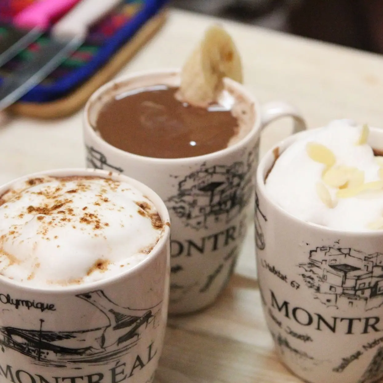 Rich White Chocolate Cinnamon Hot Chocolate