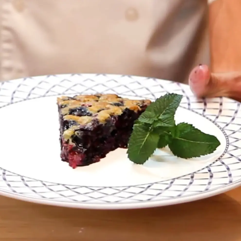 G&acirc;teau aux bleuets