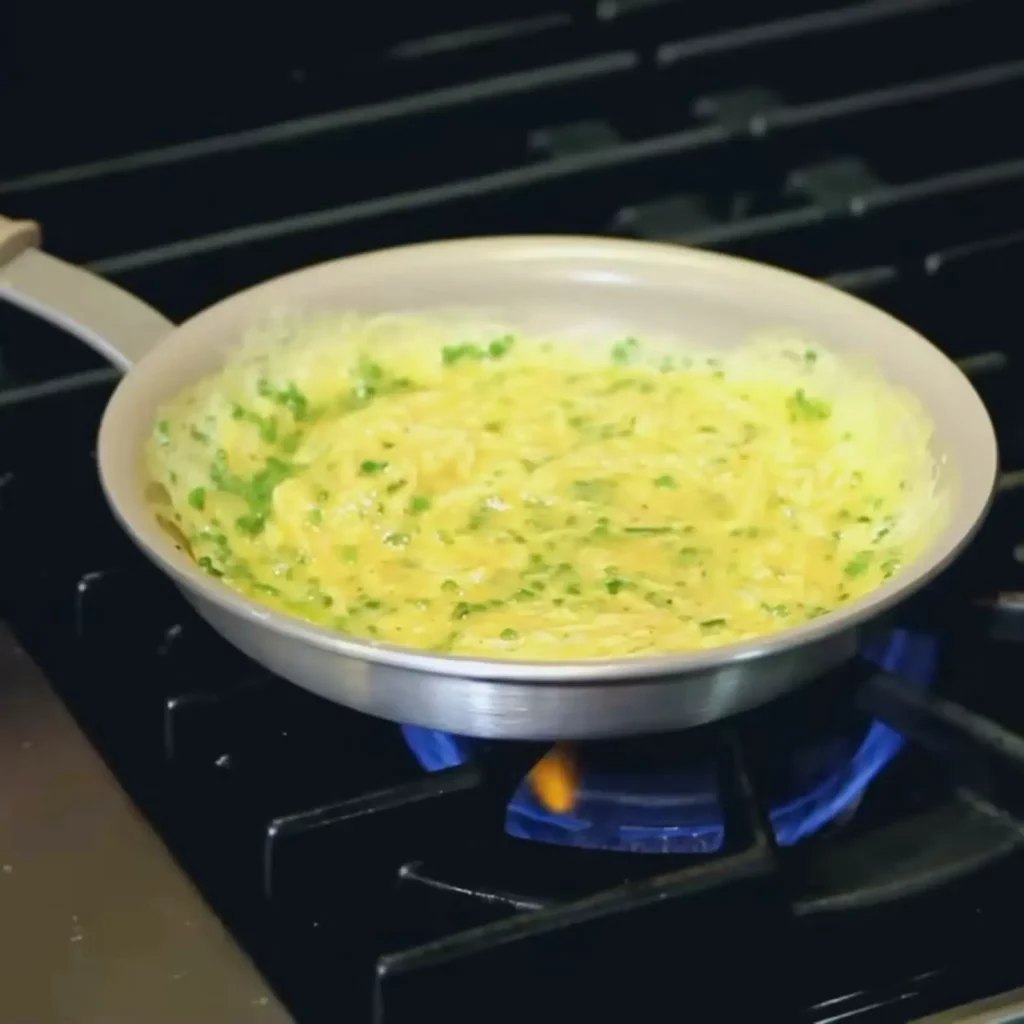 Omelette baveuse parfaite