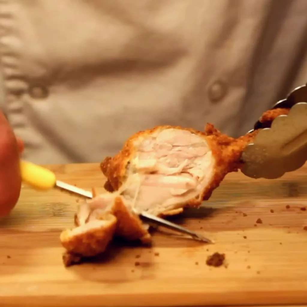 Crispy homemade fried chicken