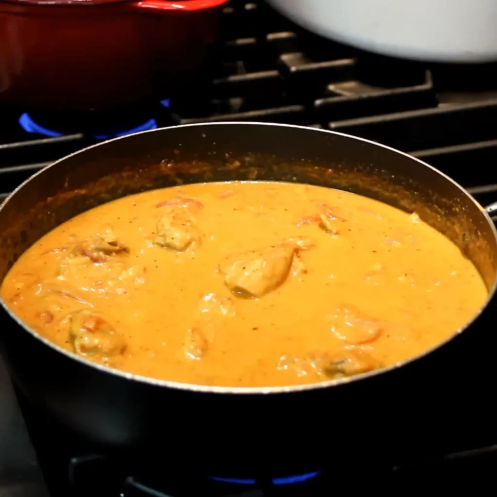 Curry de poulet cr&eacute;meux au lait de coco 
