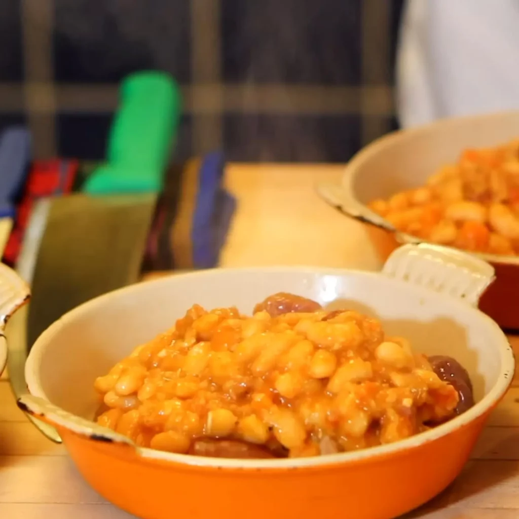 Cassoulet au canard et saucisses sans porc