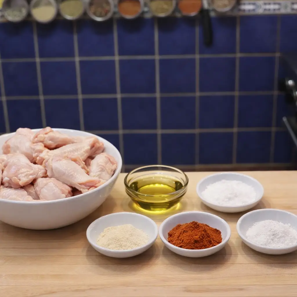 Ailes de poulet &agrave; l&rsquo;air fryer 