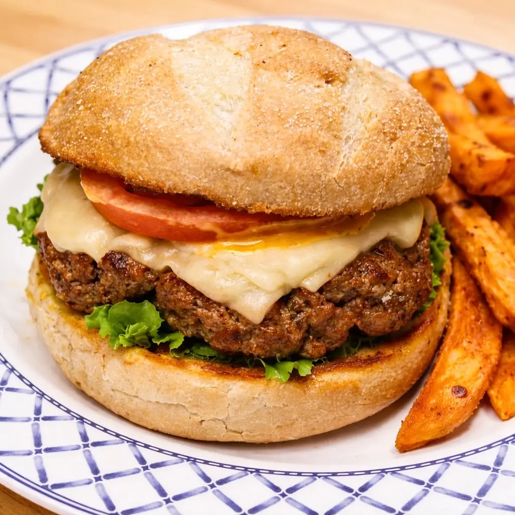 Burger de merguez maison