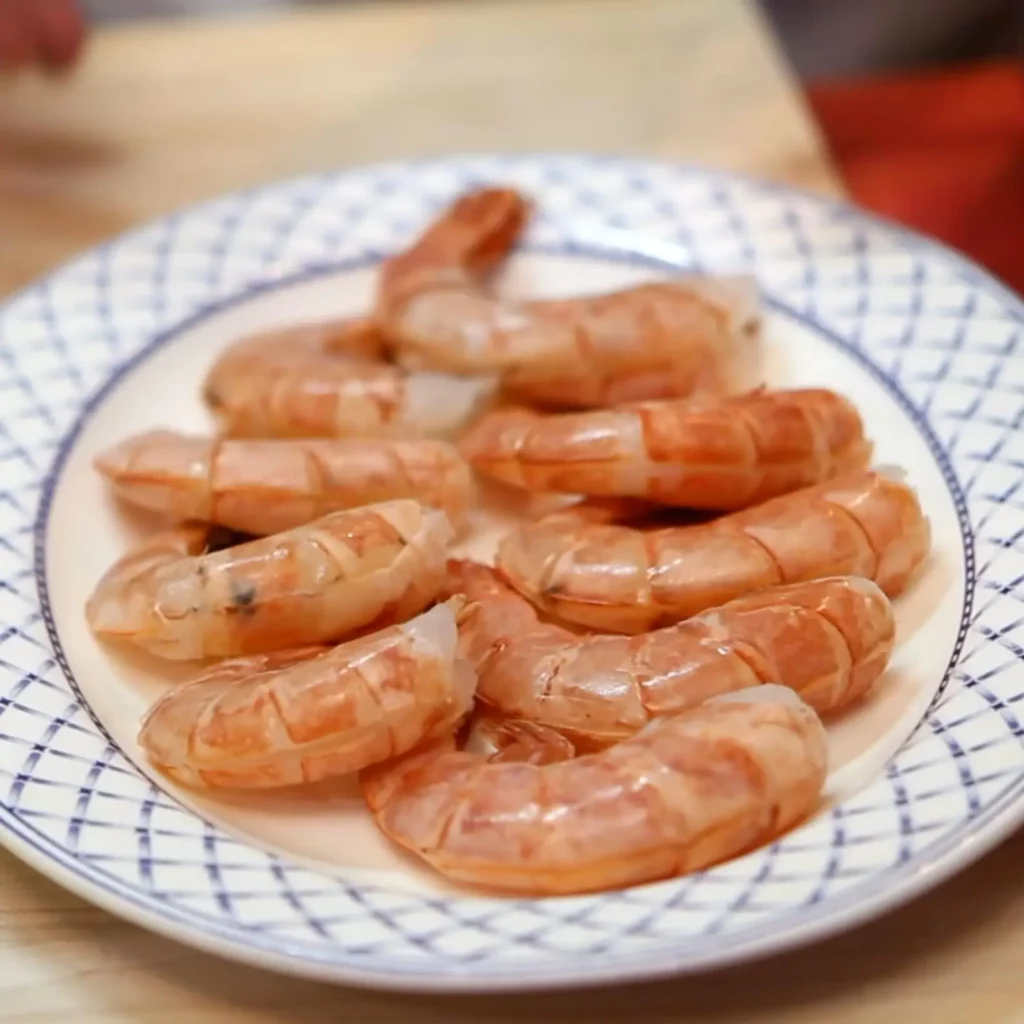 Crevettes au beurre à l’ail