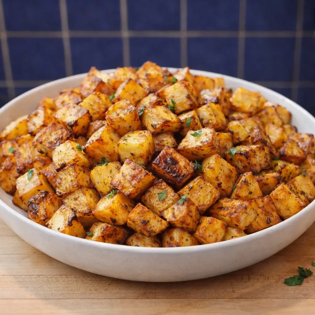 Pommes de terre r&ocirc;ties &agrave; la friteuse &agrave; air