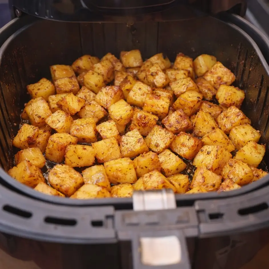 Pommes de terre r&ocirc;ties &agrave; la friteuse &agrave; air