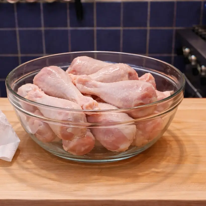 Crispy Baked Chicken Drumsticks