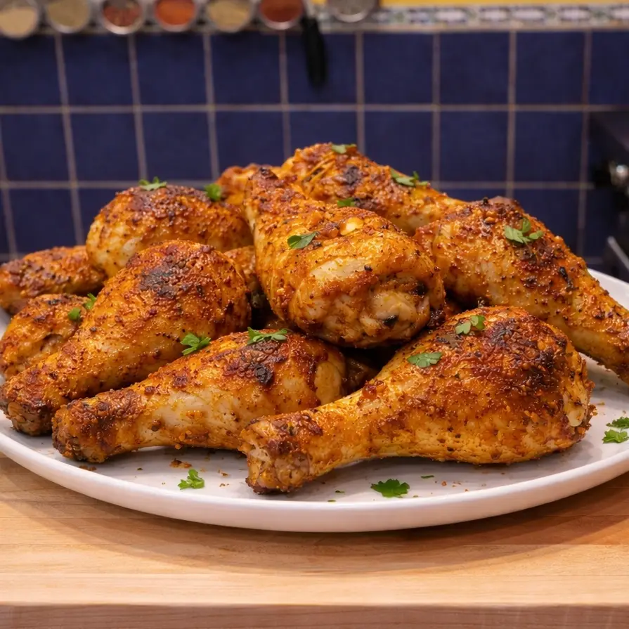 Crispy Baked Chicken Drumsticks