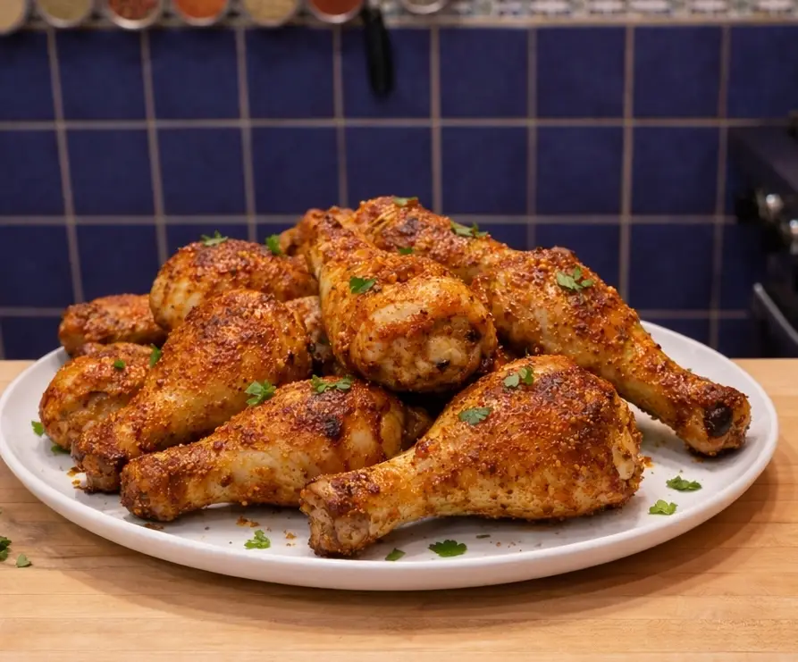 Crispy Baked Chicken Drumsticks