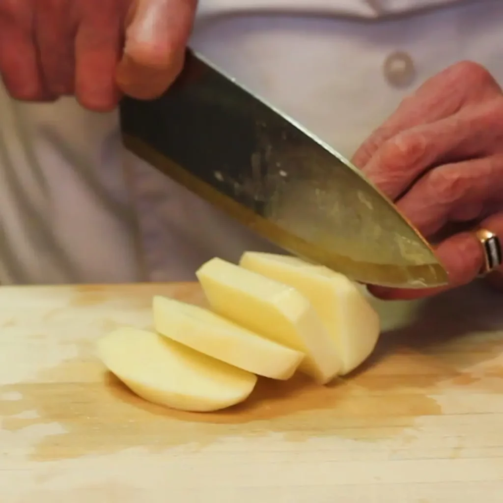 Poulet citron-ail et pommes de terre