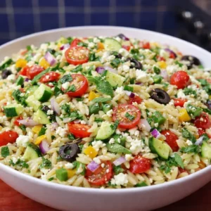 Salade de Pâtes Orzo