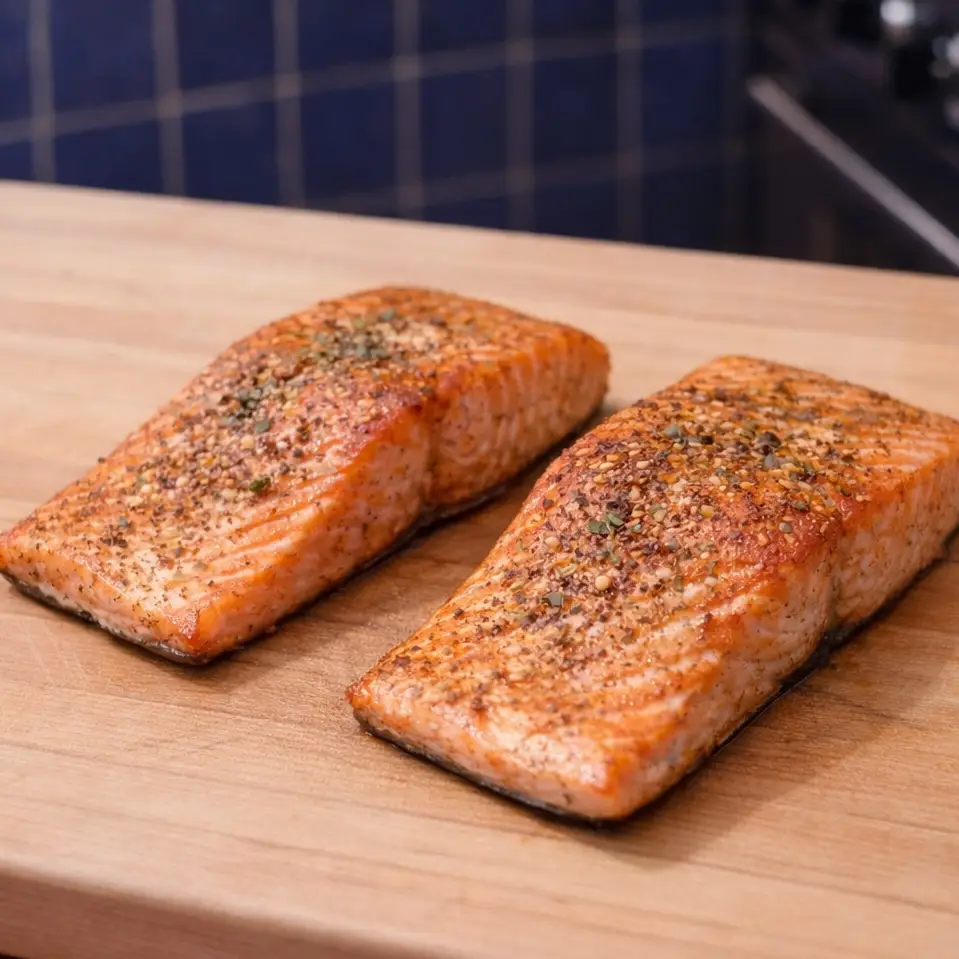 Air Fryer Salmon