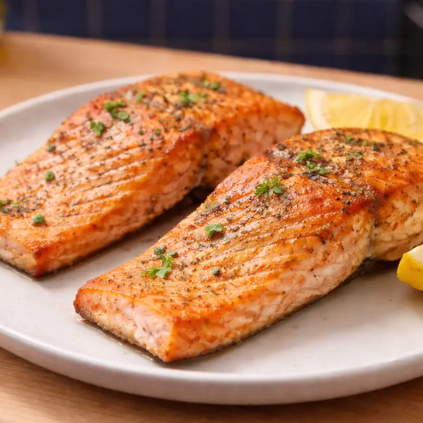 Air Fryer Salmon
