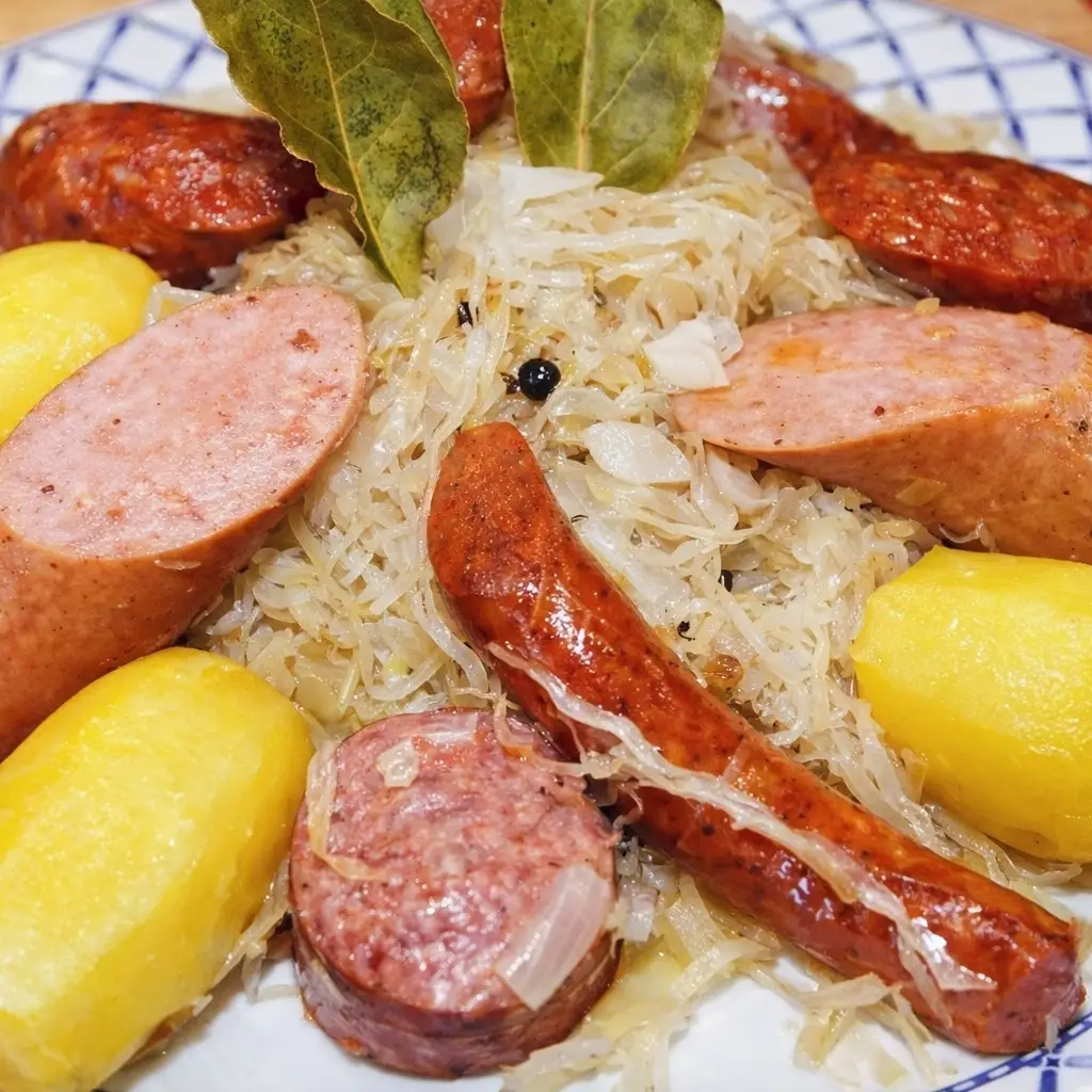 Sauerkraut and Sausages