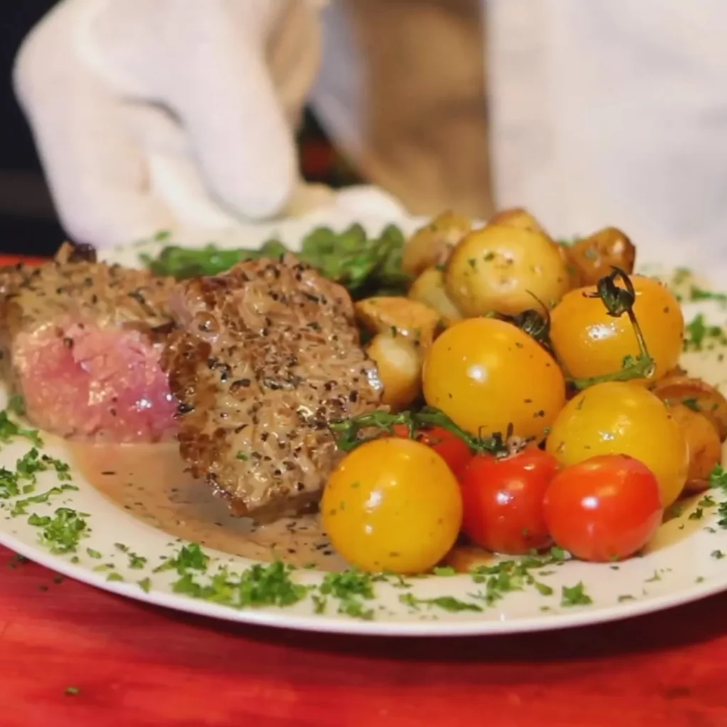 Filet mignon au poivre