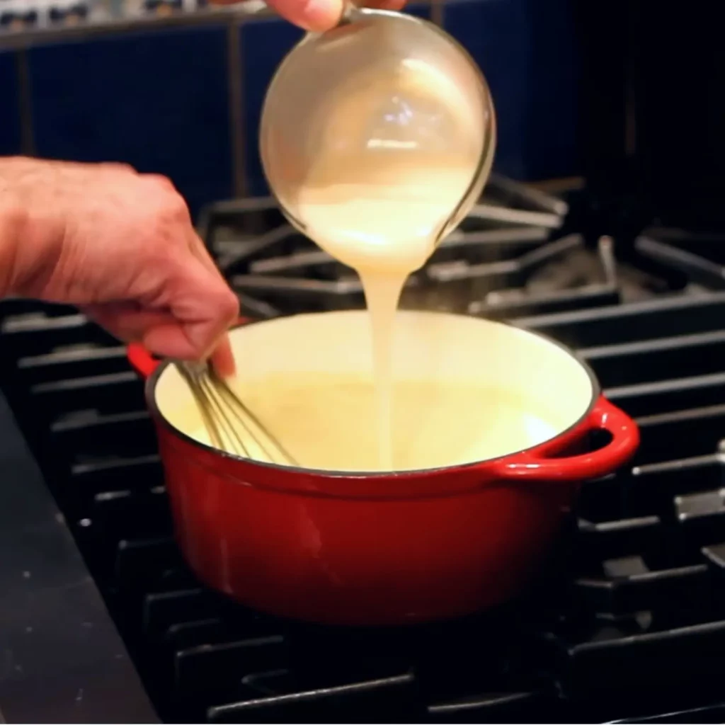 Gratin de macaronis au fromage