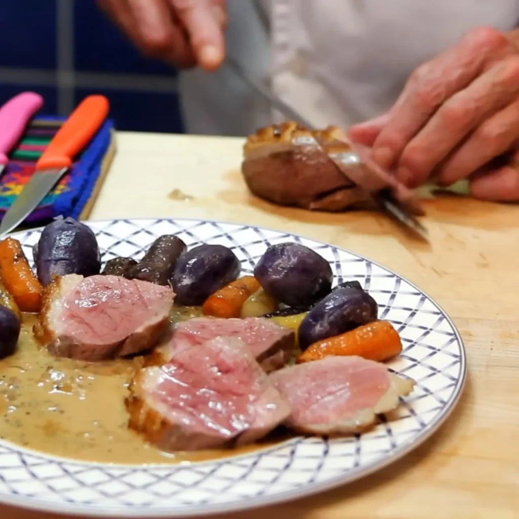 Magret de canard au poivre