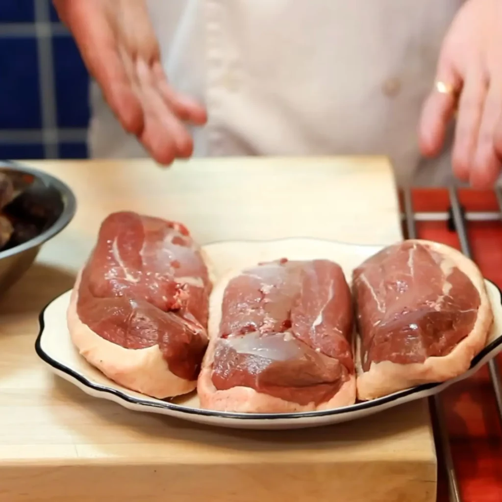 Magret de canard au poivre