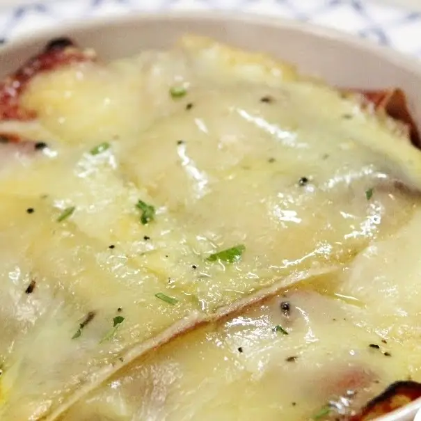 Raclette express au four