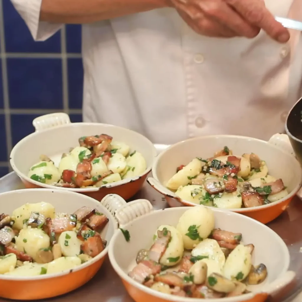 Raclette express au four