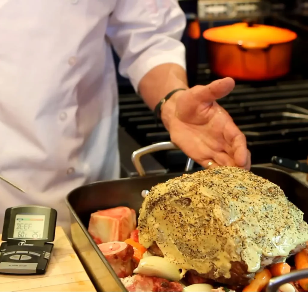 R&ocirc;ti de b&oelig;uf au four