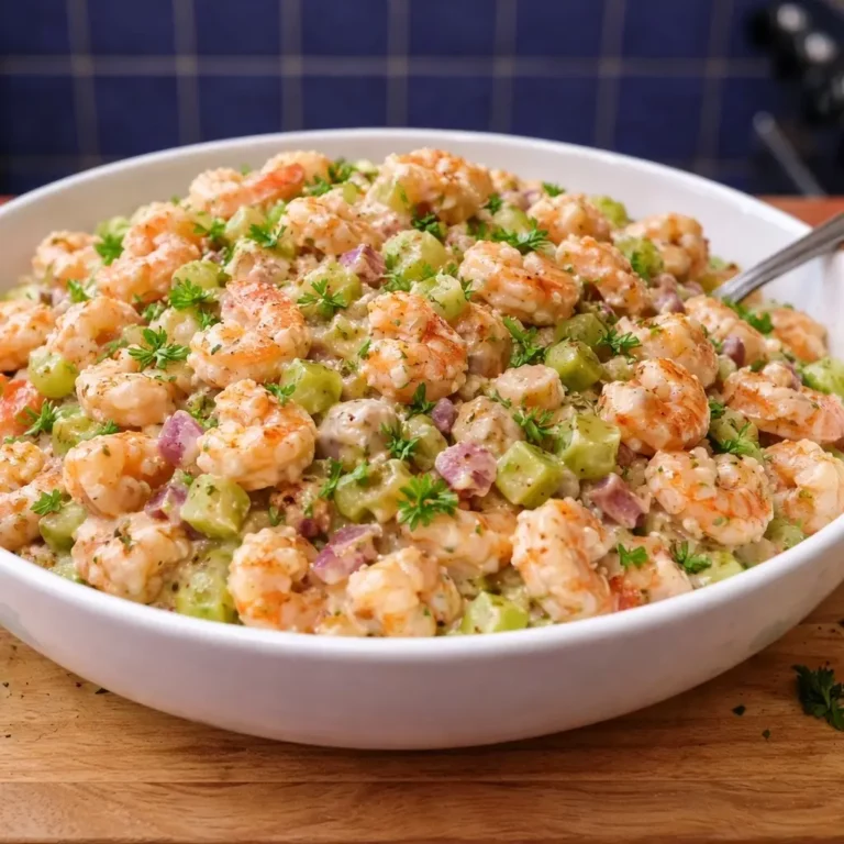 Creamy Cajun Shrimp Salad