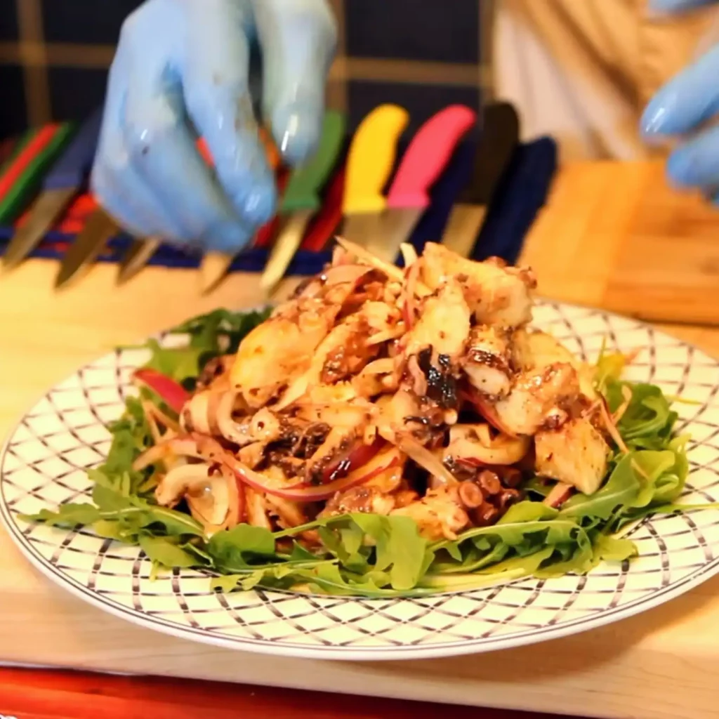 Mediterranean Octopus Salad