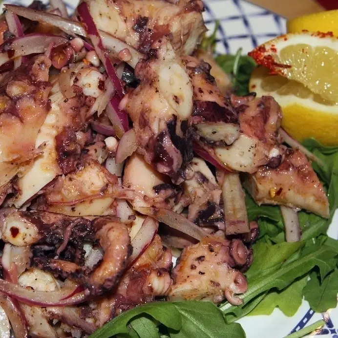 Mediterranean Octopus Salad