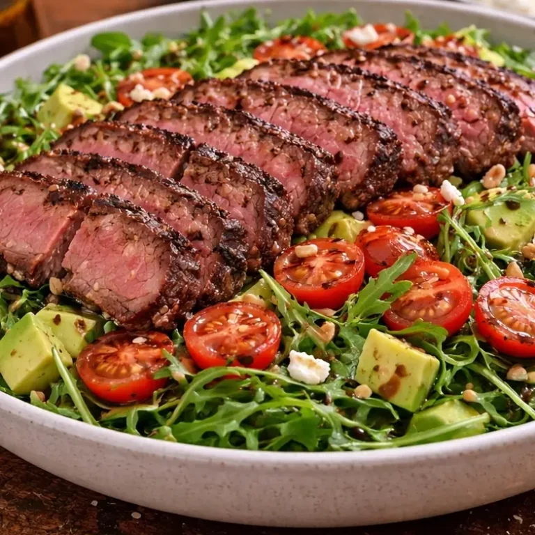 Salade de Steak sur Roquette