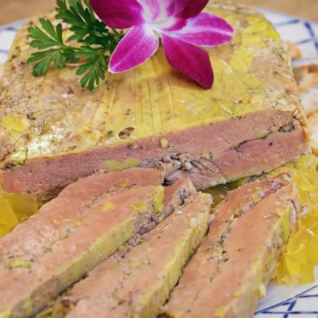 Terrine de foie gras maison