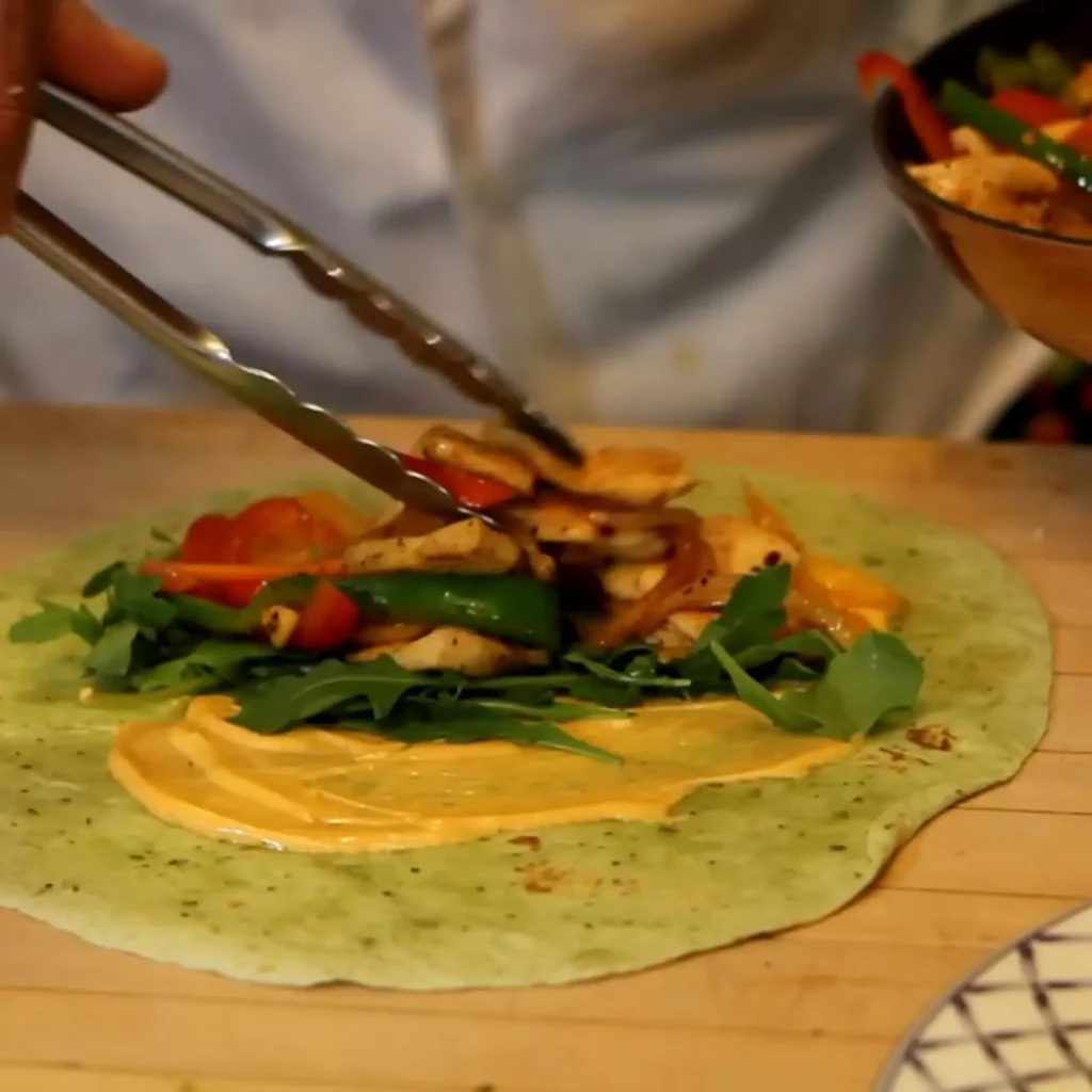 Wrap Kebab de Poulet Maison