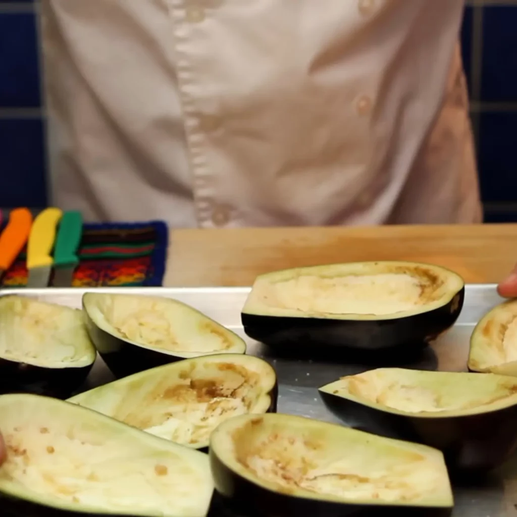 Aubergines Farcies au B&oelig;uf 