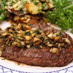 Pan-Seared Bavette Steak