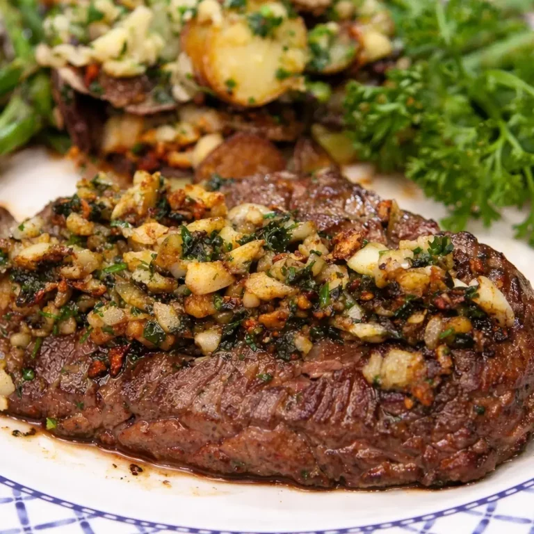 Pan-Seared Bavette Steak