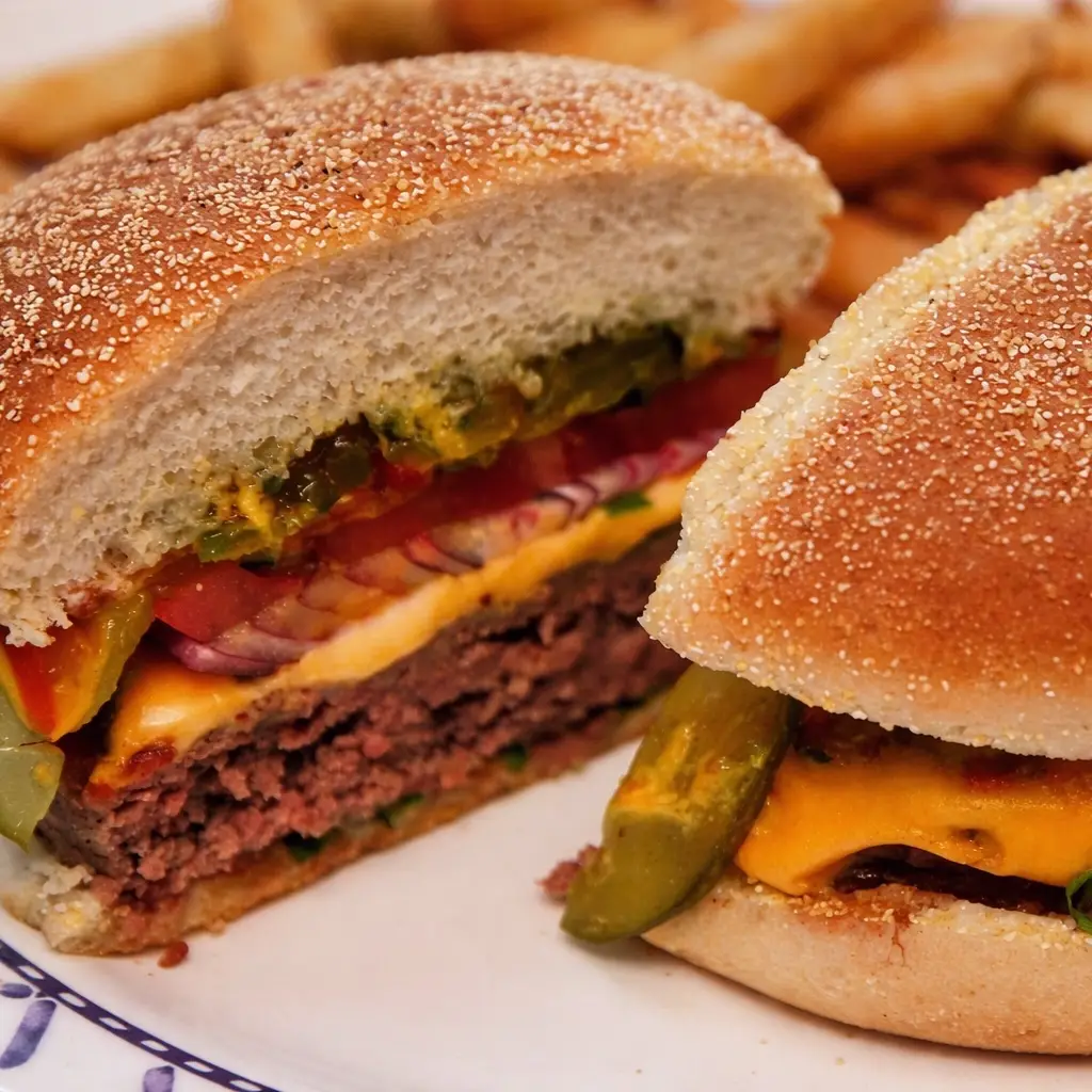 Quebec-Style &ldquo;All-Dressed&rdquo; Cheeseburgers