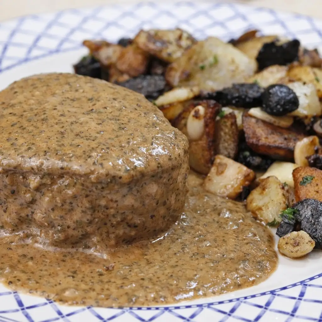Filet de B&oelig;uf Sauce P&eacute;rigourdine