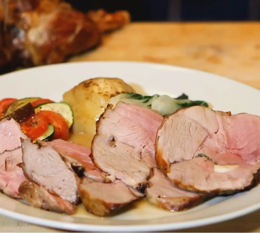 Oven-Roasted Boneless Leg of Lamb