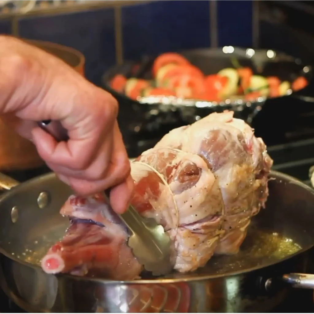 Oven-Roasted Boneless Leg of Lamb