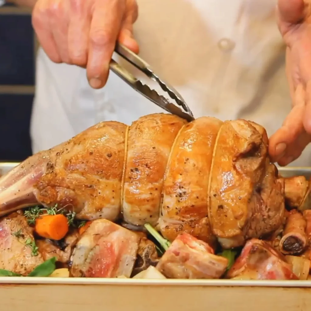 Oven-Roasted Boneless Leg of Lamb