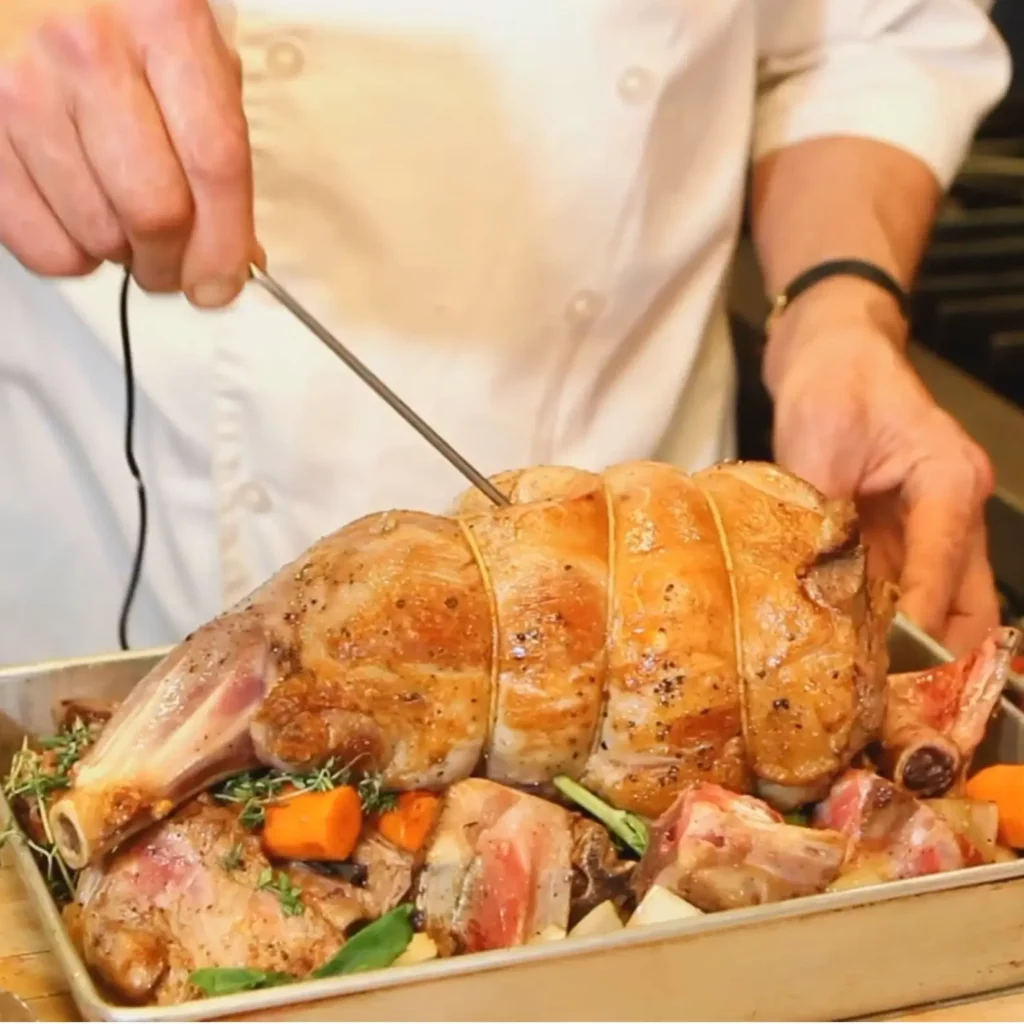 Oven-Roasted Boneless Leg of Lamb