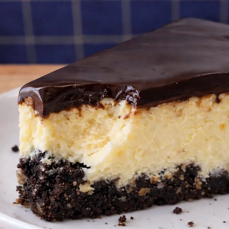 Cheesecake fa&ccedil;on barres Nanaimo