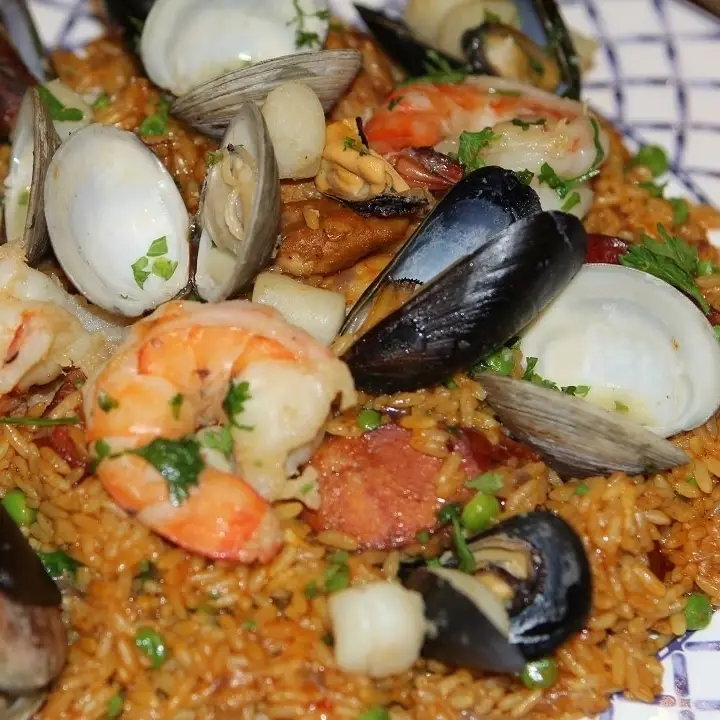 Paëlla aux fruits de mer