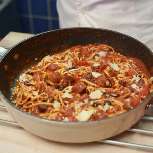 P&acirc;tes aux merguez