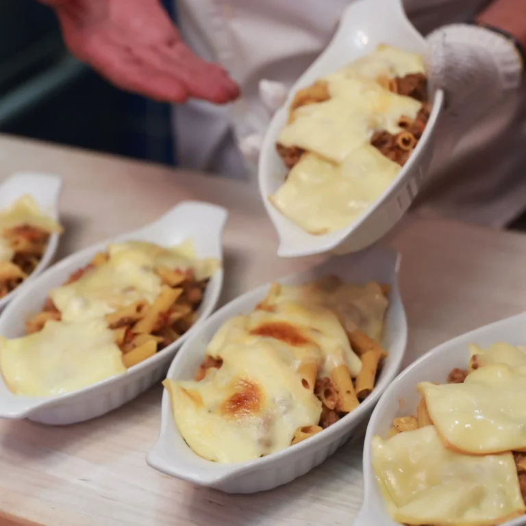 Raclette Cheese Pasta Bake