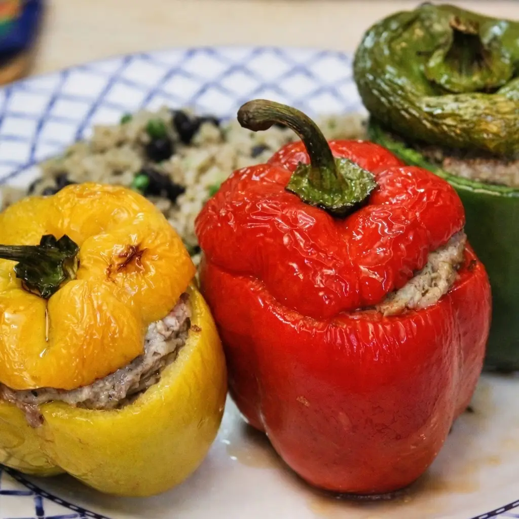 Poivrons farcis traditionnels